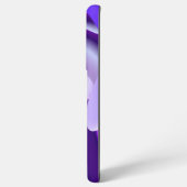 Lila Blume Regenbogen Träume Samsung Galaxy Hülle (Linke Seite)