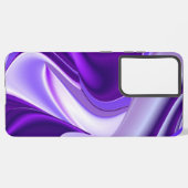 Lila Blume Regenbogen Träume Samsung Galaxy Hülle (Rückseite (Horizontal))