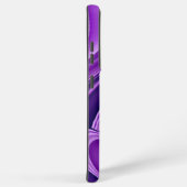 Lila Blume Regenbogen Träume Samsung Galaxy Hülle (Rechte Seite)