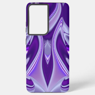 Lila Blume Regenbogen Träume Samsung Galaxy Hülle