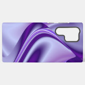 Lila Blume Regenbogen Träume Samsung Galaxy Hülle (Rückseite (Horizontal))