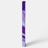 Lila Blume Regenbogen Träume Samsung Galaxy Hülle (Linke Seite)