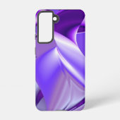 Lila Blume Regenbogen Träume Samsung Galaxy Hülle (Rückseite)