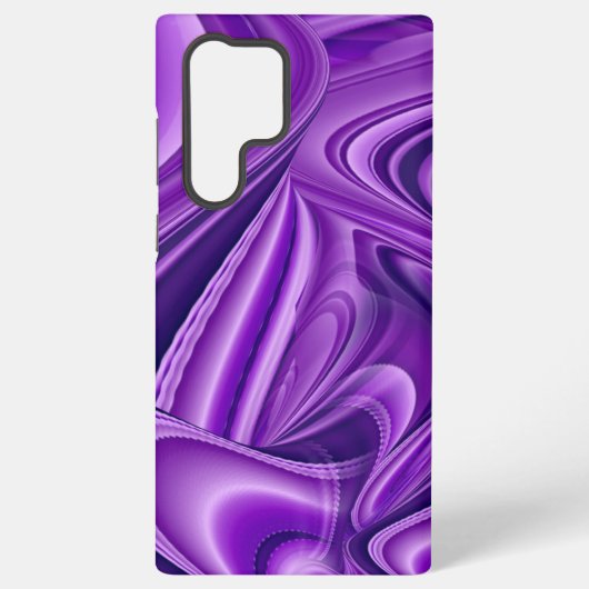 Lila Blume Regenbogen Träume Samsung Galaxy Hülle (Rückseite)