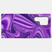 Lila Blume Regenbogen Träume Samsung Galaxy Hülle (Rückseite (Horizontal))