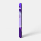 Lila Blume Regenbogen Träume Samsung Galaxy Hülle (Linke Seite)