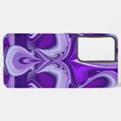 Lila Blume Regenbogen Träume Samsung Galaxy Hülle (Rückseite (Horizontal))