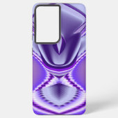 Lila Blume Regenbogen Träume Samsung Galaxy Hülle (Rückseite)