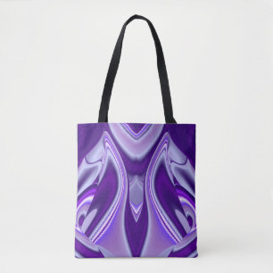 Lila Blume Regenbogen Träume Tasche