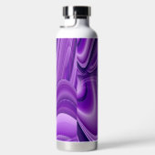 Lila Blume Regenbogen Träume Trinkflasche (Rechts)