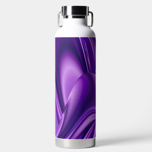 Lila Blume Regenbogen Träume Trinkflasche