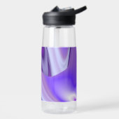 Lila Blume Regenbogen Träume Trinkflasche (Links)