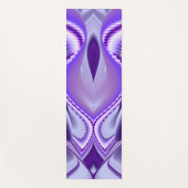 Lila Blume Regenbogen Träume Yogamatte (Vorderseite)