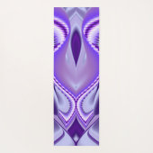 Lila Blume Regenbogen Träume Yogamatte (Rückseite)