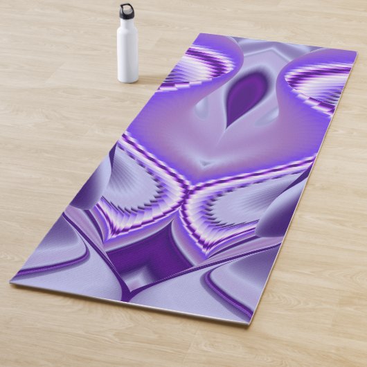 Lila Blume Regenbogen Träume Yogamatte (Beispiel)