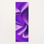 Lila Blume Regenbogen Träume Yogamatte (Vorderseite)