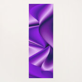 Lila Blume Regenbogen Träume Yogamatte (Rückseite)