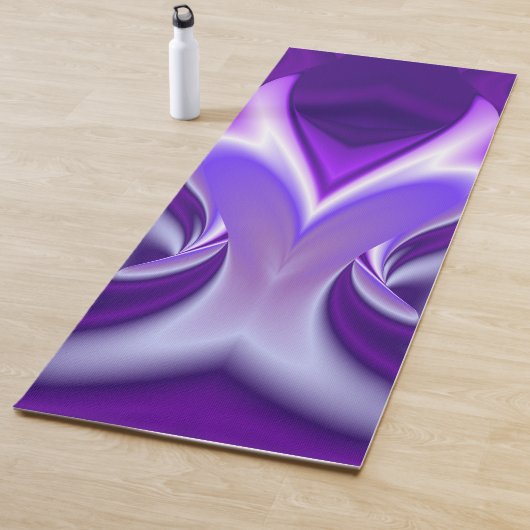 Lila Blume Regenbogen Träume Yogamatte (Beispiel)