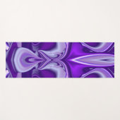 Lila Blume Regenbogen Träume Yogamatte (Vorderseite (Horizontal))