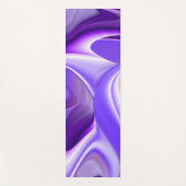 Lila Blume Regenbogen Träume Yogamatte (Vorderseite)