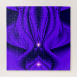 Lila Blume Regenbogenträume, Zwei Sterne Puzzle