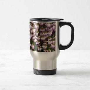 Lila Blume Reisebecher