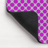 Lila Blume Ribbon von Kenneth Yoncich Mousepad (Ecke)