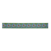 Lila Blume Satinband (Vorderseite)