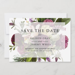 Lila Blume Save the Date