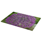 Lila Blume Schneidebrett (Ecke)