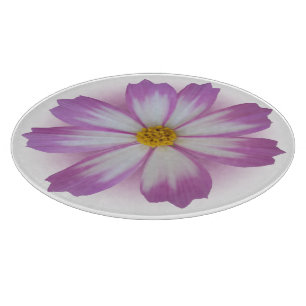 Lila Blume Schneidebrett