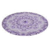 Lila Blume Schneidebrett (Ecke)