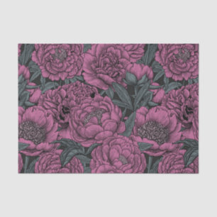 Lila Blume Seidenpapier