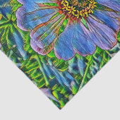 Lila Blume Seidenpapier (Ausschnitt)