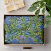 Lila Blume Seidenpapier (Geschenk)