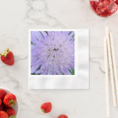Lila Blume Serviette (Beispiel)