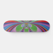 Lila Blume Skateboard (Horizontal)