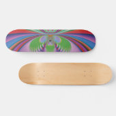 Lila Blume Skateboard (Horizontal)