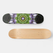 Lila Blume Skateboard (Horizontal)