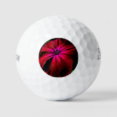Lila Blume ssf gbcna Golfball (Vorderseite)