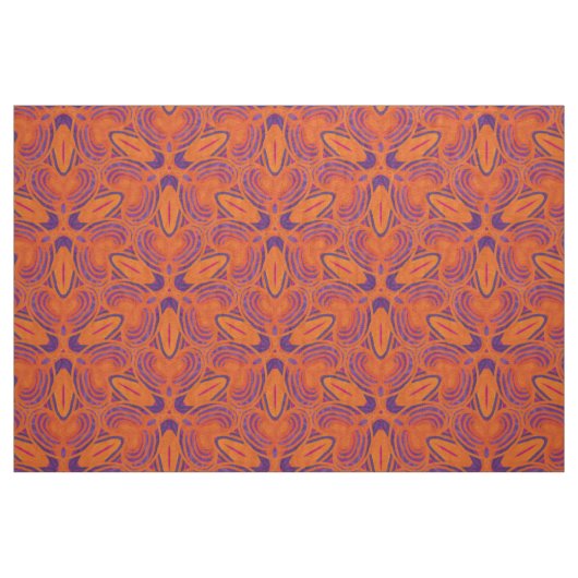 Lila Blume Stoff (Fat Quarter (45,7 x 55,9 cm))