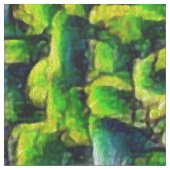 Lila Blume Stoff (Nahaufnahme)