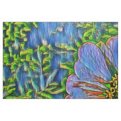 Lila Blume Stoff (Fat Quarter (45,7 x 55,9 cm))