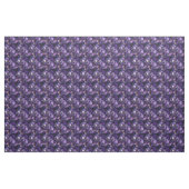 Lila Blume Stoff (Yard (91,4 cm))