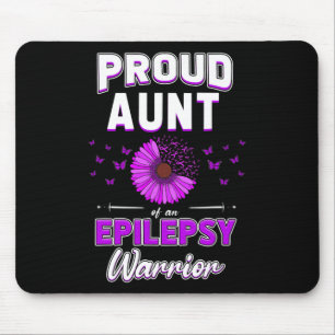 Lila Blume Stolz Tante Nephew Niece Epile Mousepad