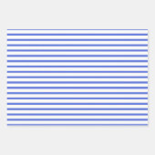 Lila Blume Streifen und fest Geschenkpapier Set (Vorderseite 3)