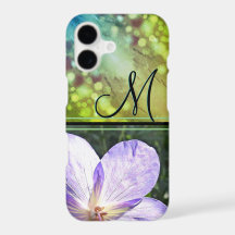 Lila Blume Sunshine (Monogramm)