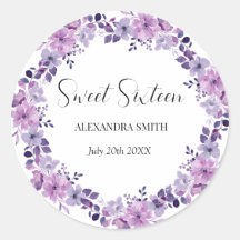 Lila Blume Sweet Sixten