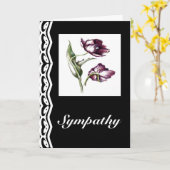 Lila Blume Sympathische Karten botanische Blume (Gelbe Blume)