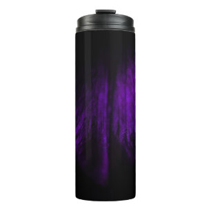 Lila Blume Thermosbecher